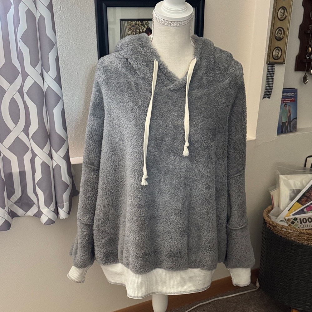 Soft Gray Hoodie